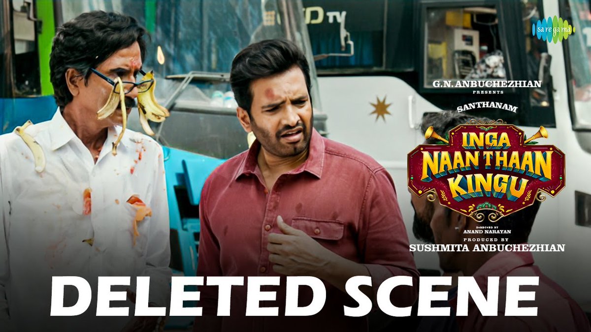 Check out the hilarious deleted scene from #IngaNaanThaanKingu👑 A Non-Stop Entertainer #RunningSuccessfully in Theatres Near You!

🔗 youtu.be/DIVlUo4Cw7E

𝗕𝗼𝗼𝗸 𝗬𝗼𝘂𝗿 𝗧𝗶𝗰𝗸𝗲𝘁𝘀 𝗡𝗼𝘄🎟
🔗 linktr.ee/inganaanthaank…

#GNAnbuchezhian @Sushmitaanbu @iamsanthanam