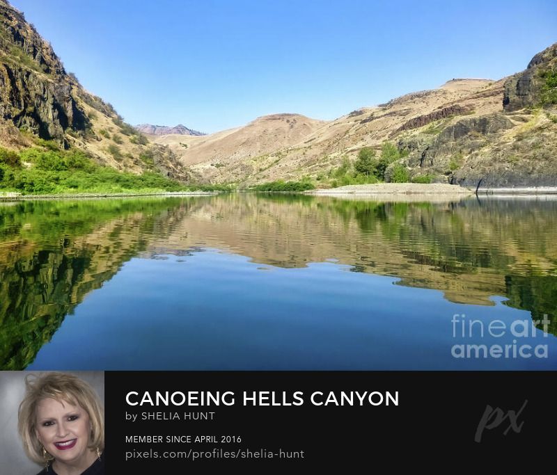 See this stunning image from a canoe trip in Hells Canyon, Oregon---> buff.ly/3Km83nn (Fine Art America) #SheliaHuntPhotography #HellsCanyon #PacificNorthwest #Oregon #BuyIntoArt
