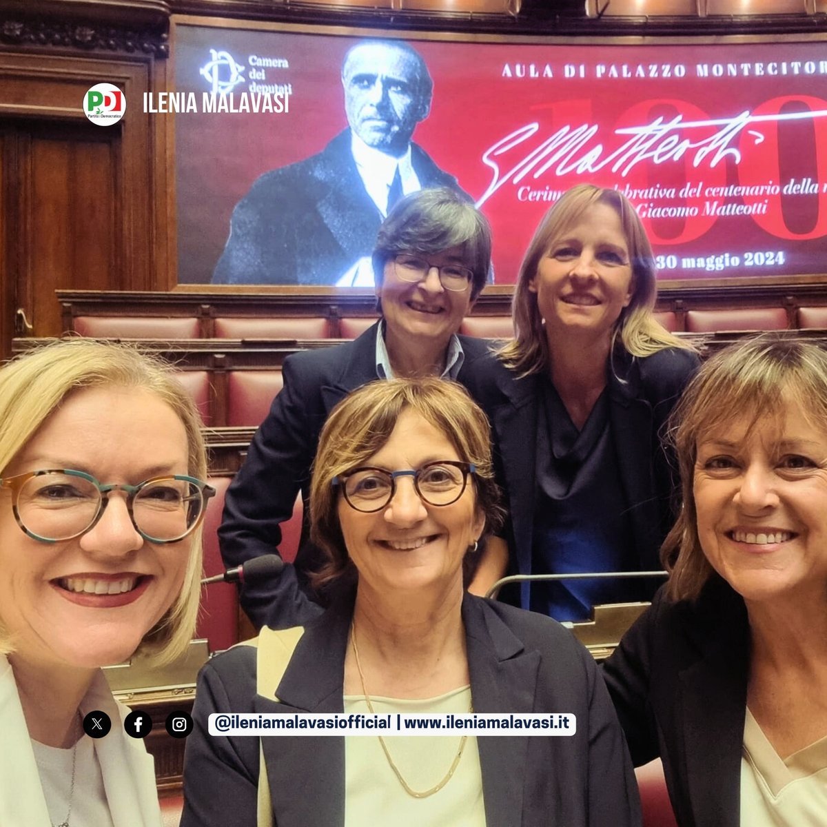 Ileniamalavasi's tweet photo. A cento anni dal giorno in cui Giacomo Matteotti prese la parola #inparlamento per denunciare le violenze fasciste, a @Montecitorio abbiamo ricordato la sua figura. Credo che oggi sia ancora più importante ribadire l'attualità del suo pensiero.
#GiacomoMatteotti https://t.co/9f8ybWEYBN