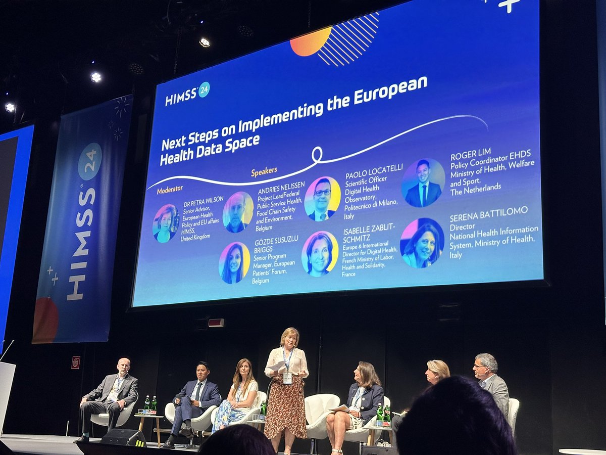 Label2Enable (@label2e) on Twitter photo 📣 Happening now in Auditorium Roma:
“Next steps on implementing the European Health Data Space”, with insights from Gözde S. Briggs (<a href="/eupatientsforum/">European Patients' Forum</a>), moderated by <a href="/PetraWilson11/">Petra Wilson</a>
#Label2Enable at #HIMSS24Europe 📣 Happening now in Auditorium Roma:
“Next steps on implementing the European Health Data Space”, with insights from Gözde S. Briggs (<a href="/eupatientsforum/">European Patients' Forum</a>), moderated by <a href="/PetraWilson11/">Petra Wilson</a>
#Label2Enable at #HIMSS24Europe