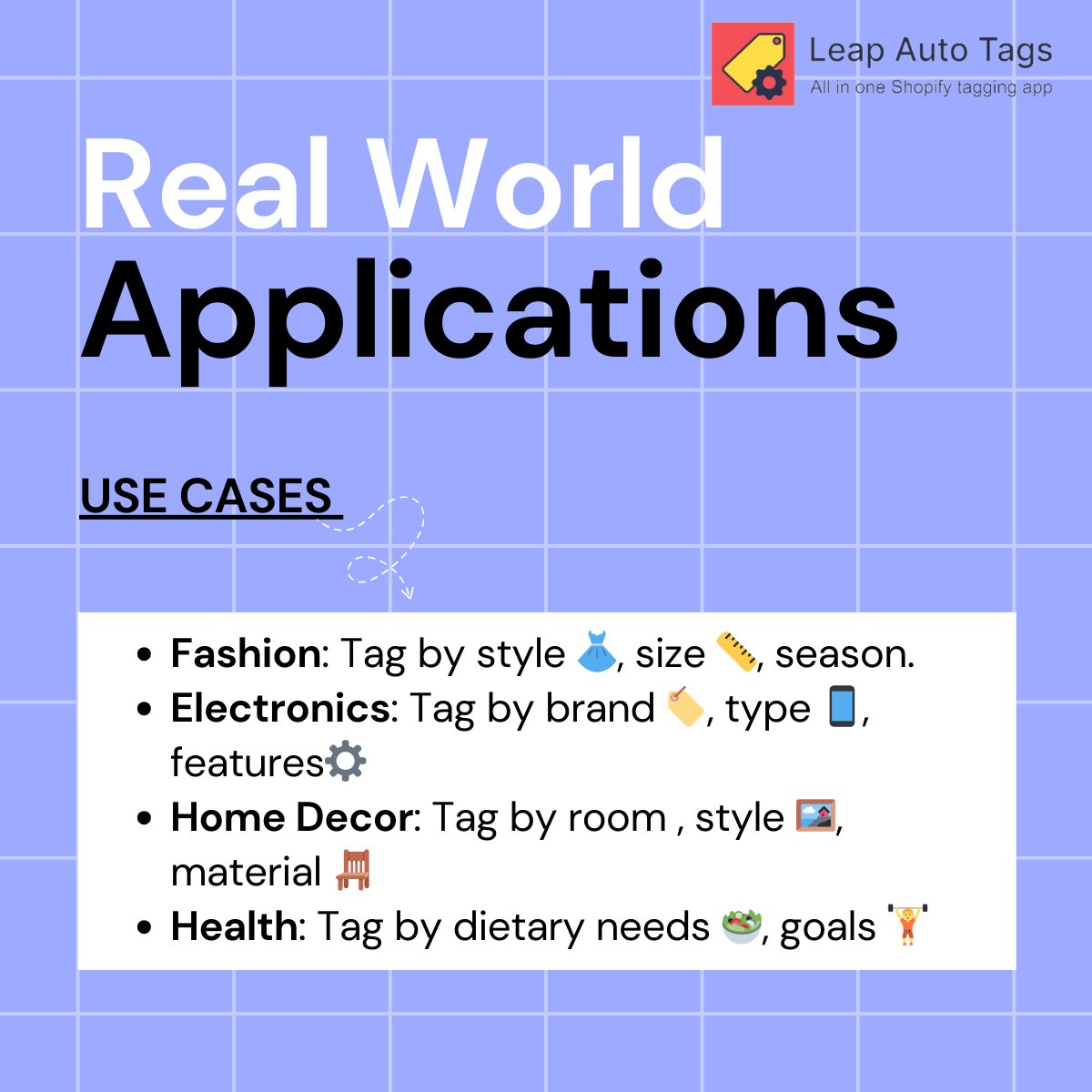 LeapAutoTags's tweet photo. Dive into our latest insights on how to leverage Product Tags to unlock the hidden potential of your Shopify store🚀

#Shopify #ShopifyStore #ShopifyApp #ShopifyTagging #ShopifyExperts #ShopifyBusiness #ProductTagging #EcommerceExcellence #EcommerceGrowth #CustomerEngagement https://t.co/umoyn8nIKL