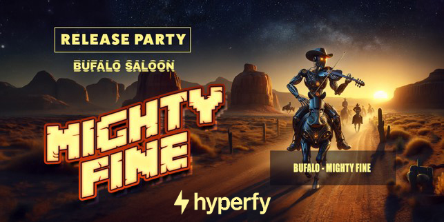 Howdy yall, If you ever collected my music on @soundxyz_ or hold a BOTV Skull, you can claim a free limited edition of my upcoming new AI song, 'Mighty Fine' on Saturday! And, you're also invited to giddy up one good time at my humble Saloon in @hyperfy_io from 9 to 10 PM UTC 🐎