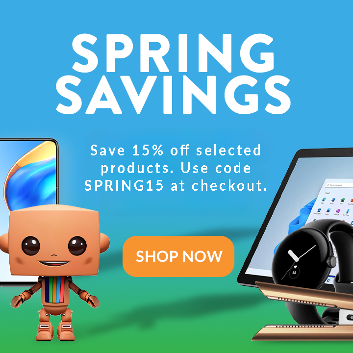 Our Spring Sale is drawing to a close. ⌛
And you don't have long left to secure the ultimate deals.
stockmustgo.co.uk/collections/sp…

You can get 15% off using SPRING15 at the checkout. 🛒
So act quickly - there's less than 24 hours to go!
#springsavings #springdeals #technologydeals
