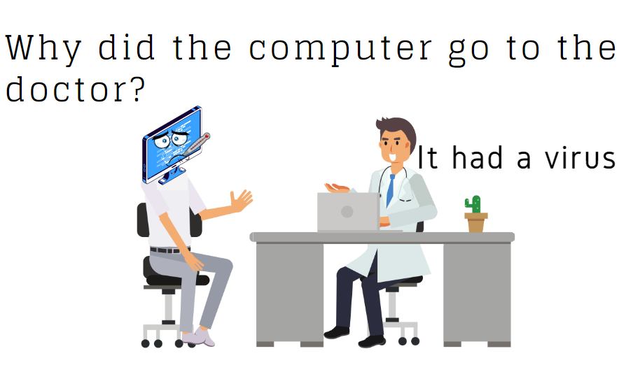 securelymanaged's tweet photo. Maybe it forgot to wear it's anti-virus! Bundle up and update!
#cybersecurityawareness #jokeoftheweek #viruses #computers #patchmanagment https://t.co/sDXq6oKSys
