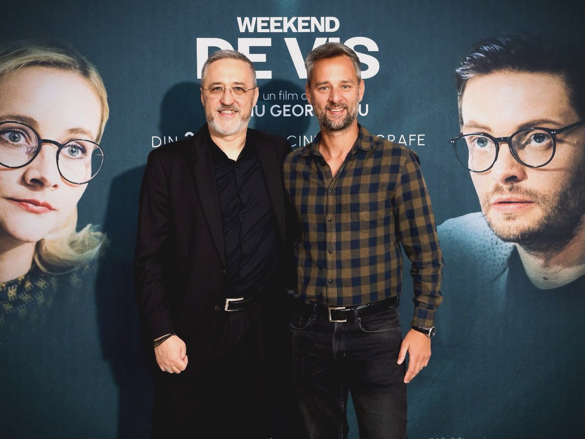 SebiCondu's tweet photo. Felicitari Ovidiu Nicolae Georgescu🎥🎬🎭 Weekend de Vis - de vazut in Cinema! https://t.co/g8bGQNfcbl