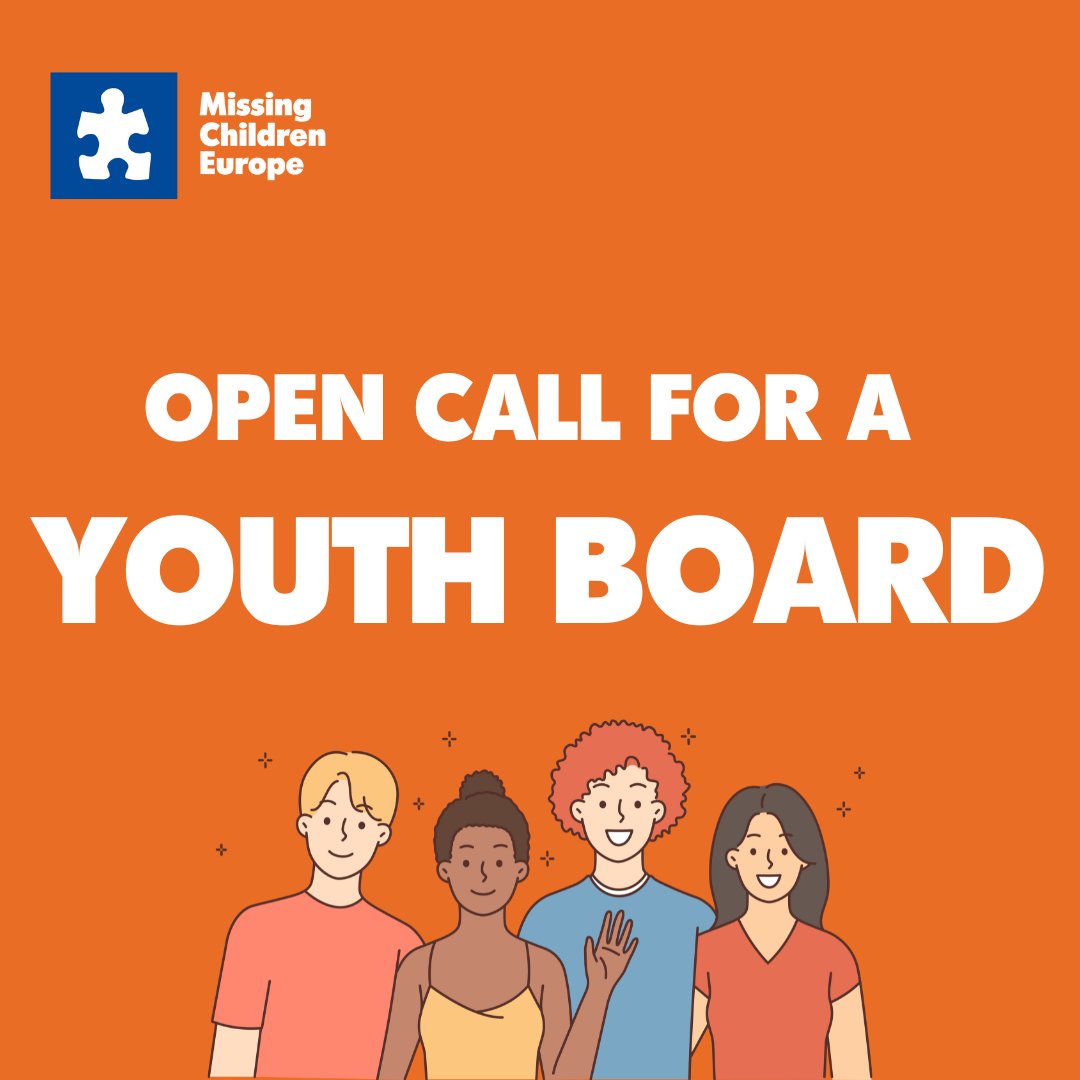 MissingChildEU's tweet photo. 🔍For our Youth Board, we are looking for young people with experience of running away from the place they live in or being forced to leave, of being in migration and/or being an unaccompanied minor, and of being abducted and/or trafficked.

👉 More info: https://t.co/lqh6jmnGWc https://t.co/4pOma1kY2l