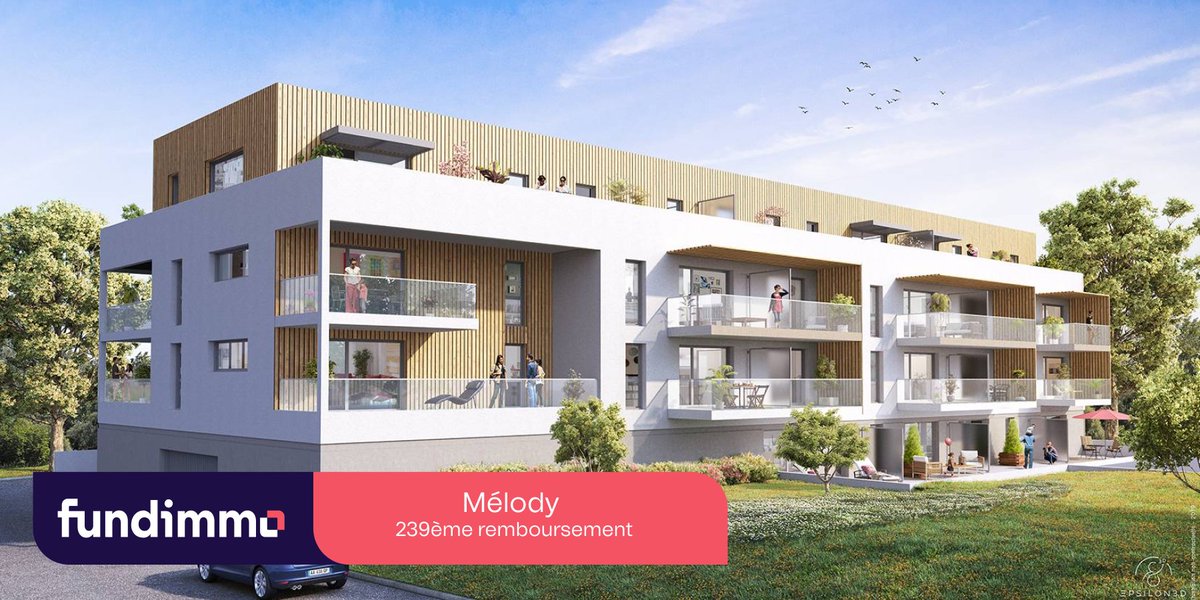 ✅ 239ème remboursement pour Fundimmo : Mélody

Les 165 investisseurs du projet se voient rembourser leur capital de 490.000 € et plus de 130.250 € d’intérêts bruts !

#investissement #crowdfunding #immobilier #financementparticipatif #crowdfundingimmo #detteprivée