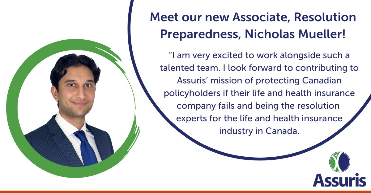 Meet our new Associate, Resolution Preparedness, Nicholas Mueller!

Nicholas will work on resolution preparedness evaluating risks, identifying gaps and developing best practices and processes for maintaining and implementing our resolution playbooks.

#EmployeeSpotlight