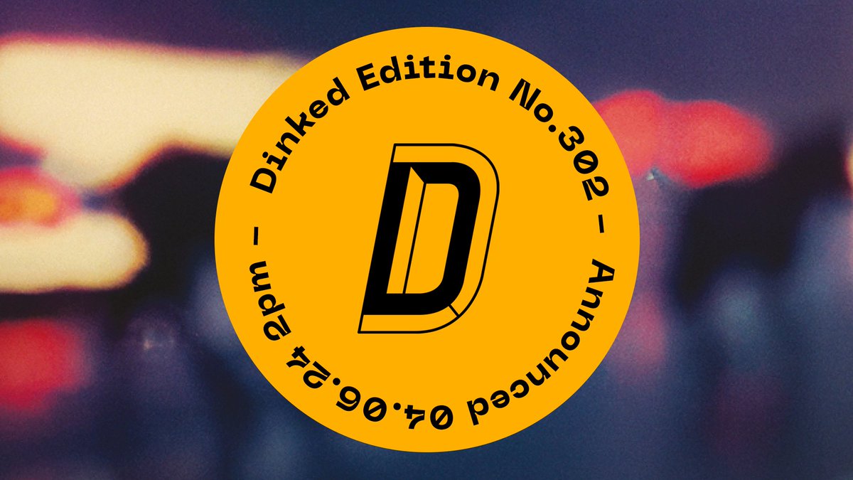 DINKED EDITION 302: Announcement at 2pm Tomorrow

Tune in with us tomorrow afternoon as the Dinked series has a fetching, exclusive, and limited-edition set for us…

🐎

@dinkededition