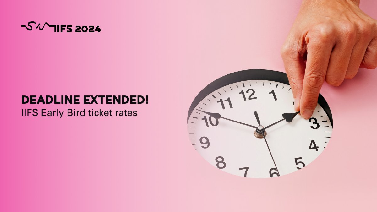 IFLA's tweet image. 🚨 Extra time to save!

We've extended our early bird promotion so YOU can save big! Don't delay, get your #IIFS ticket by 17 June.

Register today 👉 bit.ly/3wpup3R

#IIFS24 #StrongerTogether