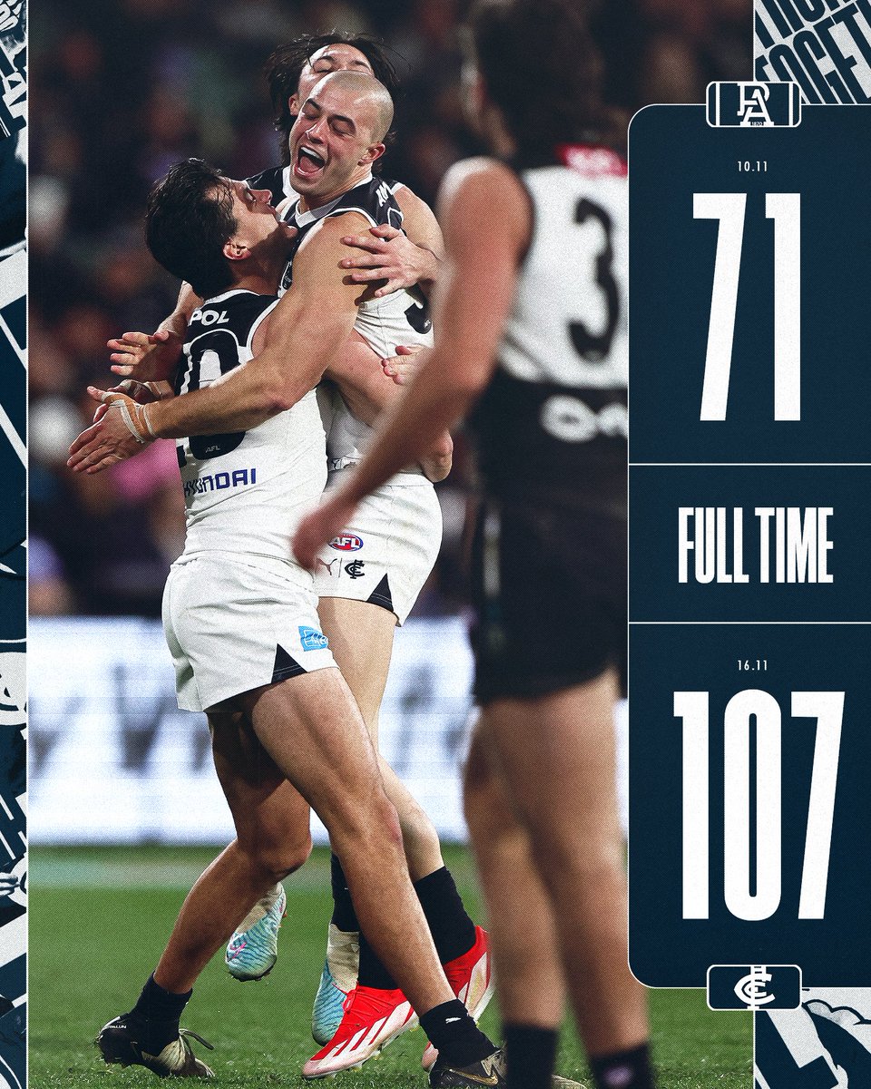 Adelaide Oval? Navy Blue fortress mate. ➕4️⃣. GET IN! #Baggers #AFLPowerBlues