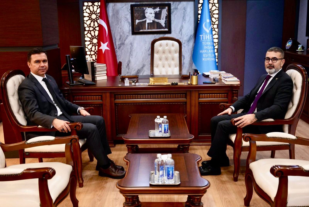 Ankara Cumhuriyet Başsavcısı Sayın Gökhan Karaköse, Başkanımız Prof. Dr. Muharrem Kılıç’ı ziyaret etti. @gokhankarakose6 @muharremkilic1