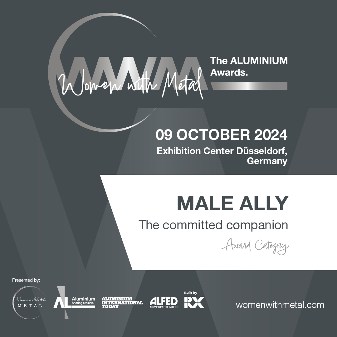 We are thrilled to be judging the ‘’Women With Metal’’ Aluminium Awards 2024. The category we’d love to announce is: Male Ally.

Nominations are now open!

Find out more info and submit your entries here > womenwithmetal.com/the-aluminium-…

#womenwithmetal #judges #nominations #aluminium