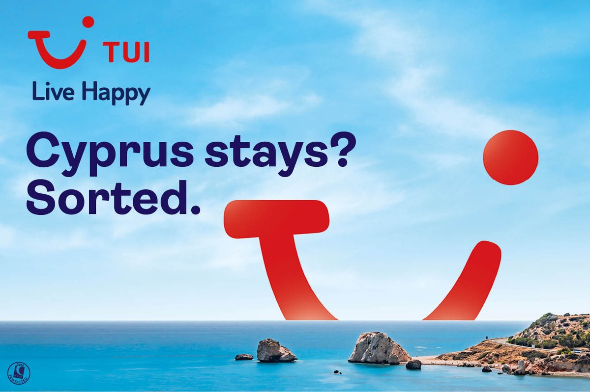 Discover the delights of Cyprus and enjoy beautiful beaches, sparkling seas, quaint villages, fab food and historic sites aplenty: bit.ly/4aMfznl 

#FlyBournemouth #SummerHoliday @TUIUK #Cyprus #Paphos #FamilyHoliday #SummerSun