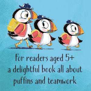 Cath Howe (@cath_howe) on Twitter photo I can't believe that in just one week the third book in the series, Muffin and the Shipwreck will be published. See the young puffin team tested to the max.
So proud of Call The Puffins!
Illustrations, by @EllaOkstad are wonderful.
<a href="/HachetteKids/">Hachette Children's Group</a> <a href="/AnneClarkLit/">Anne Clark</a> I can't believe that in just one week the third book in the series, Muffin and the Shipwreck will be published. See the young puffin team tested to the max.
So proud of Call The Puffins!
Illustrations, by @EllaOkstad are wonderful.
<a href="/HachetteKids/">Hachette Children's Group</a> <a href="/AnneClarkLit/">Anne Clark</a>
