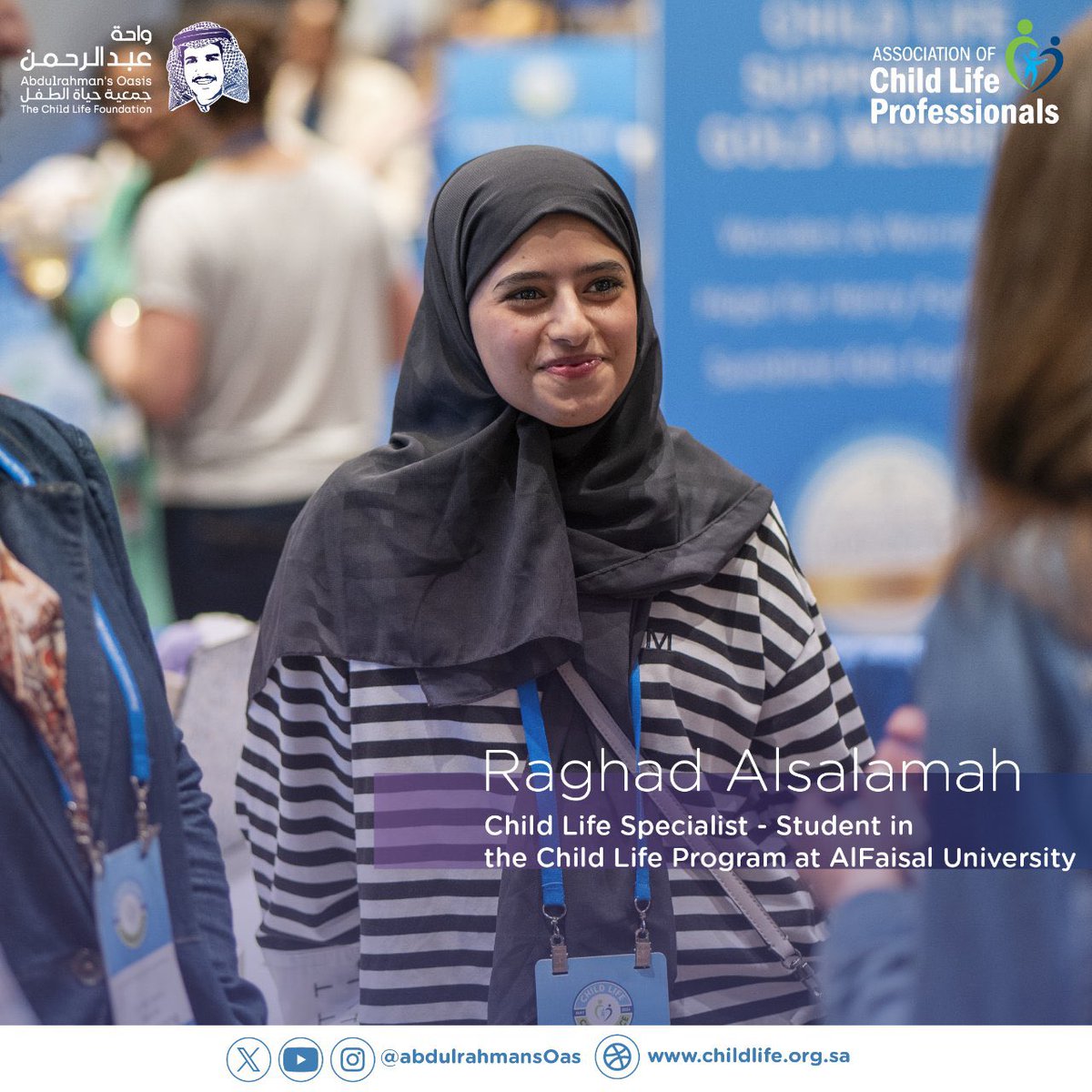 AbdulrahmansOas's tweet photo. نفخر بمشاركة دكتور فادي منشي مدير برنامج الماجستير في تخصص حياة الطفل بجامعة الفيصل
@Alfaisaluniv
وطالبات البرنامج شيخة المزين ورغد السلامة في #مؤتمر_حياة_الطفل_٢٠٢٤
#childlifeconference
#childlife
#childlifespecialist
#conference2024 https://t.co/FSfwcBXBXa