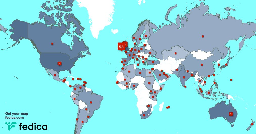 I have 26 new followers from UK. 🇬🇧, and more last week. See fedica.com/!patcashhealy