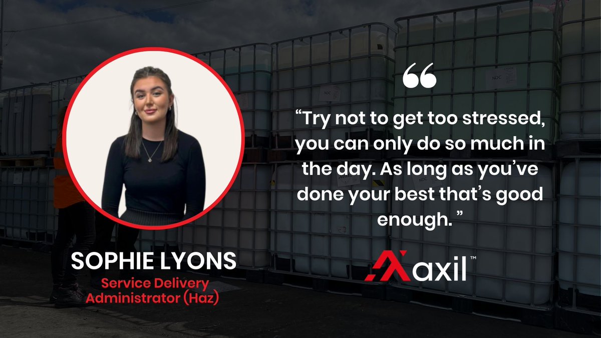 Meet Sophie Lyons, our Service Delivery Administrator🏆

Discover more about Sophie here  eu1.hubs.ly/H09nSL00 🔗

Challenge Axil to re-engineer your waste eu1.hubs.ly/H09nRw20♻️

#EmployeeSpotlight #ServiceDelivery #Partnerhsip #Teamwork #WasteManagement