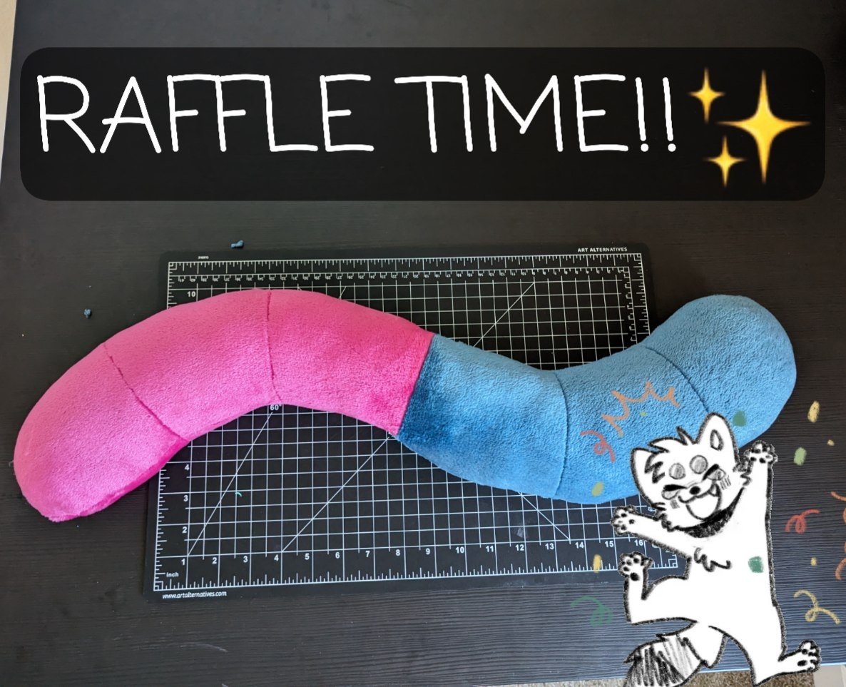 ✨ New and Improved Neon gummy worm plush prop raffle! ✨

How to enter:
🍬 Follow me, new followers welcome and encouraged!
🍬Like this post
🍬 Retweet this post
🍬 Comment your favorite candy and tag a friend! 

There will be 1 winner with a chance for more. More Info!👇