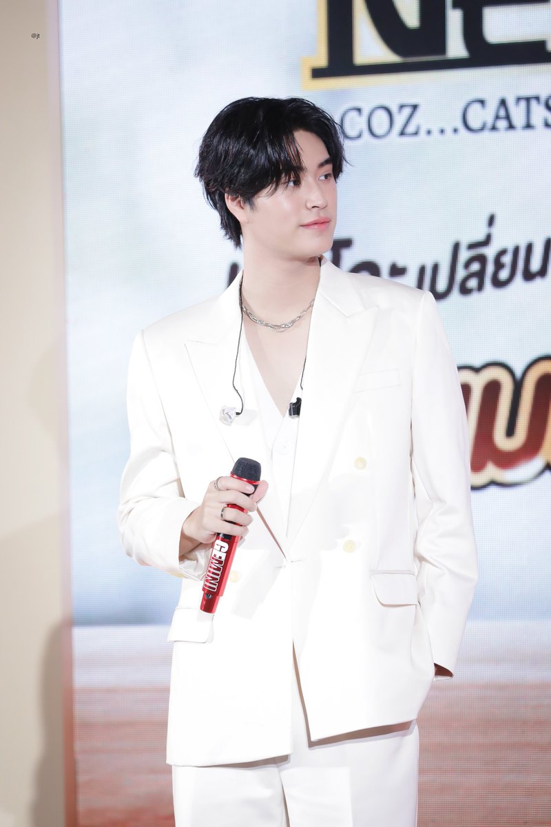 หล่อมาก 🥺✨ #NekkoxGFPressCon #NekkoxGeminiFourth #Gemini_NT #เจมีไนน์ @gemini_ti