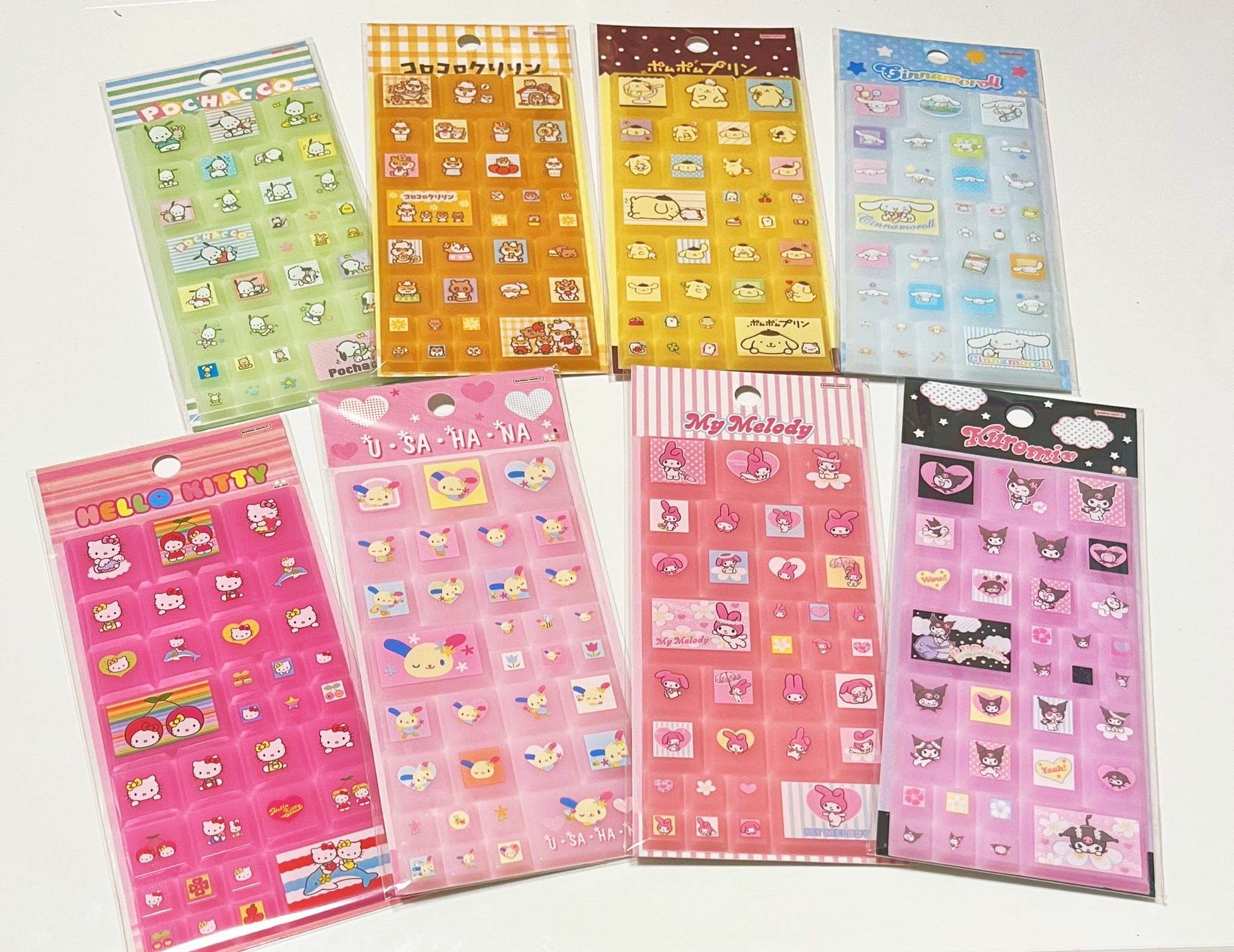 サンリオ ハローキティ 平成レトロ タイルシール サンリオ ハロー