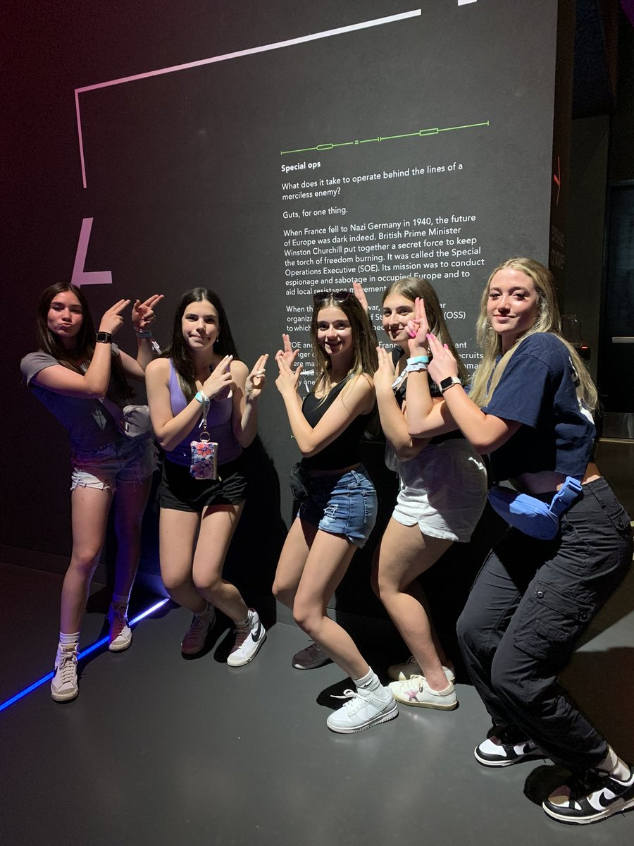 Thank you, @spyscape for a fun visit! #Grade9 #FieldTrip 🕵️‍♂️