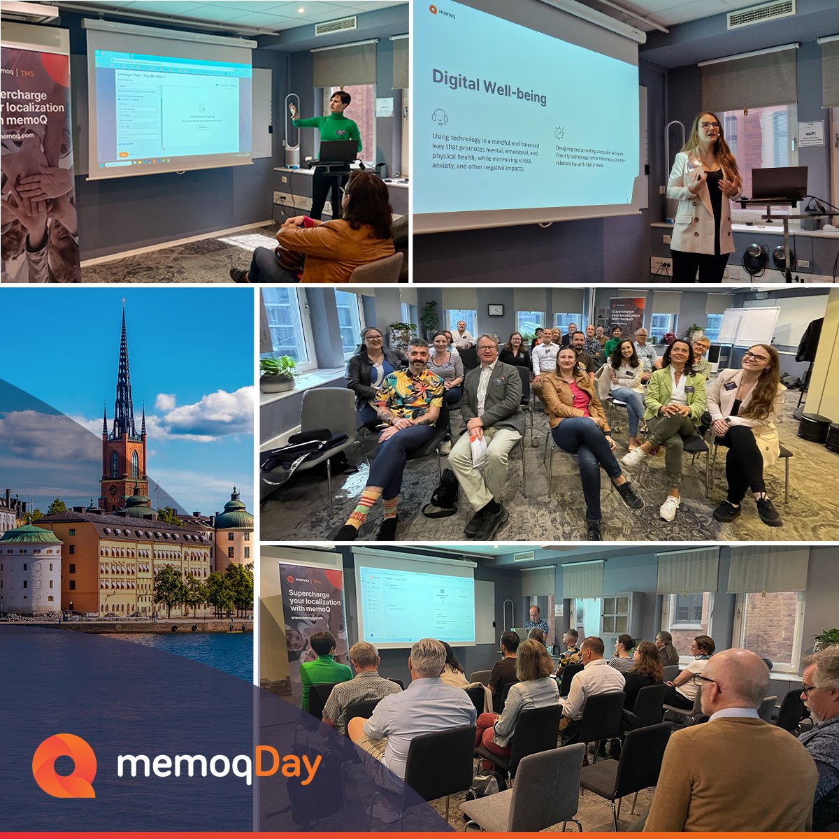 That’s a wrap on the 4th stop of our #memoQDay series this year. Thanks to our attendees for joining us in Sweden and engaging in the conversations. Special thanks to our team members as well as to Anne Marie Colliander Lind for her expertise in helping us organize this edition!