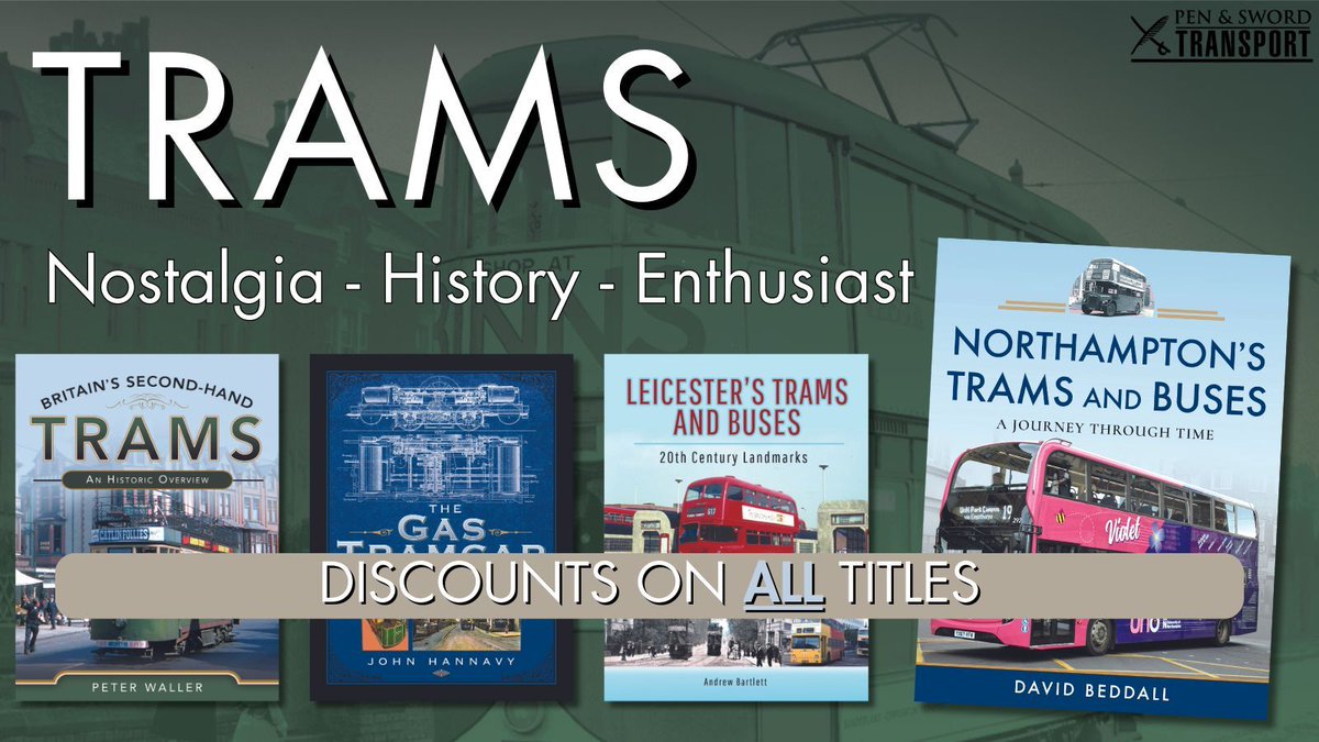 New online catalogue: Trams 🚊📚 💸 Discounts available 🔗 buff.ly/44ZPU8A