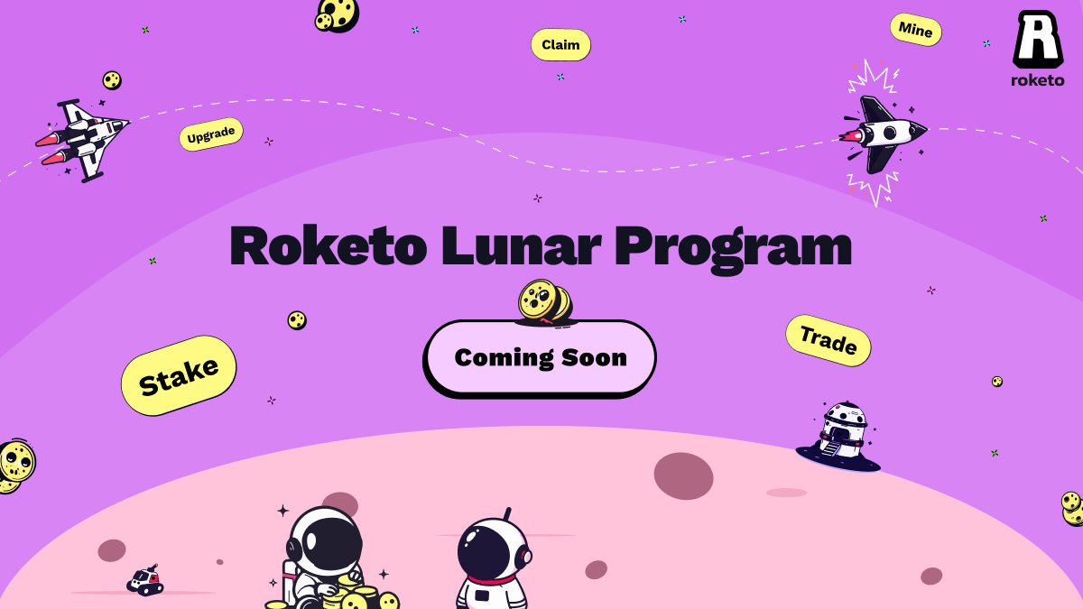 theroketo's tweet photo. We're launching the testing phase for https://t.co/AGwS1NPTX5, and it will be available to everyone very soon.✅
Stay tuned for updates — it's going to be exciting!🚀
#Roketo #Lunarprogram #Crypto #Earn #Stake https://t.co/rU4LkXF9zB