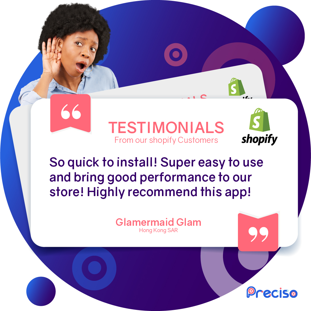 precisobidsmart's tweet photo. Have you used Shopify before? What about Preciso's real-time bidding integration? 🤔 

Want to give it a try but feeling hesitant? The reviews speak for themselves... 👀

#shopifyintegration #smartbidads #smartbiddingplatform #testimonials #bidstrategy #biddingintegration https://t.co/5IK6hh7x5P
