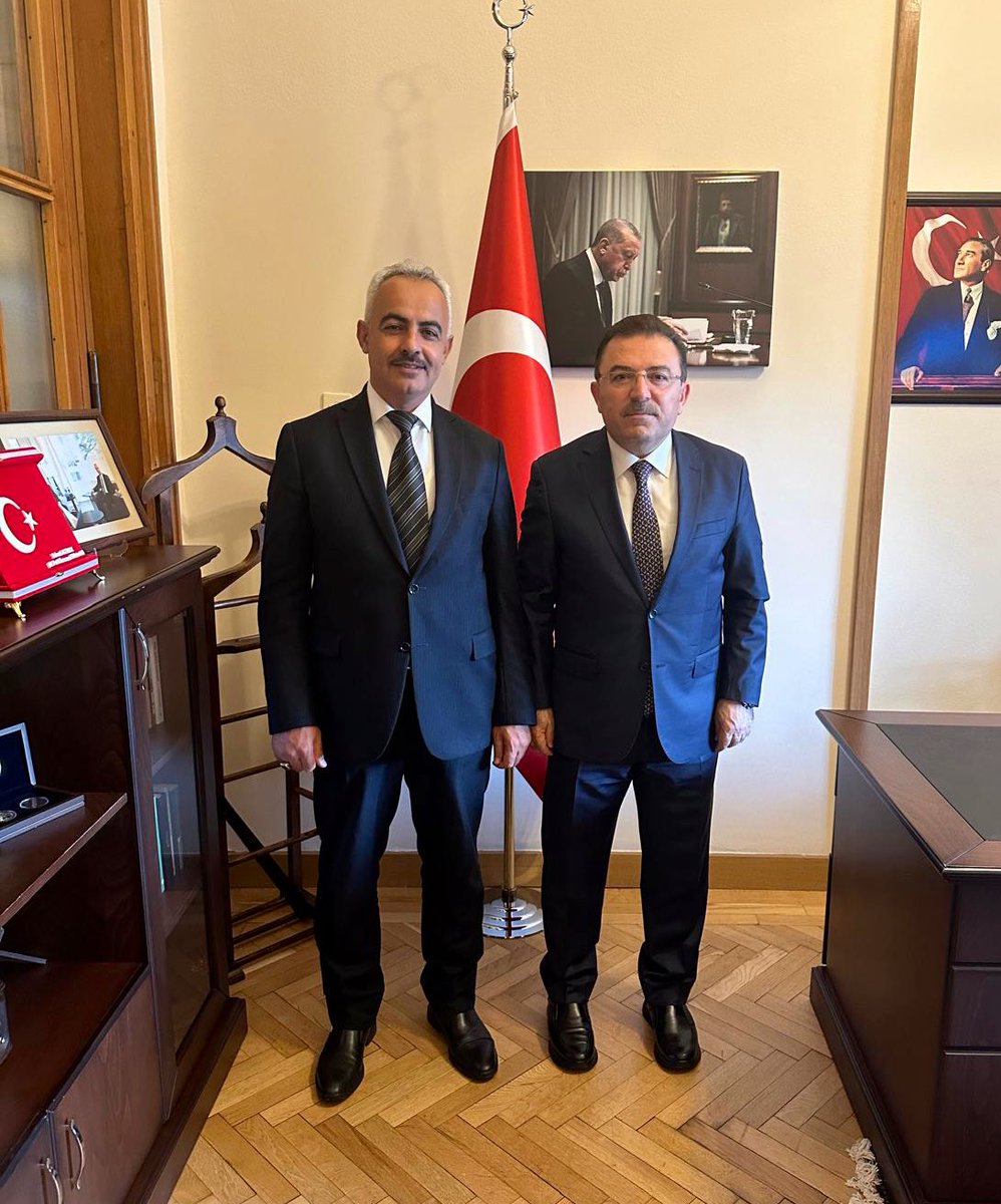 📍TBMM Gazi Meclisimizde ziyaretimize Oltu Belediye Başkanımız Adem Çelebi kardeşime nazik ziyaretlerinden dolayı teşekkür ederim. Türkiye Yüzyılı hedefleri doğrultusunda, şehrimiz ve güzel ilçemiz için hep birlikte el ele, ilk günkü aşkla çalışmaya devam edeceğiz.