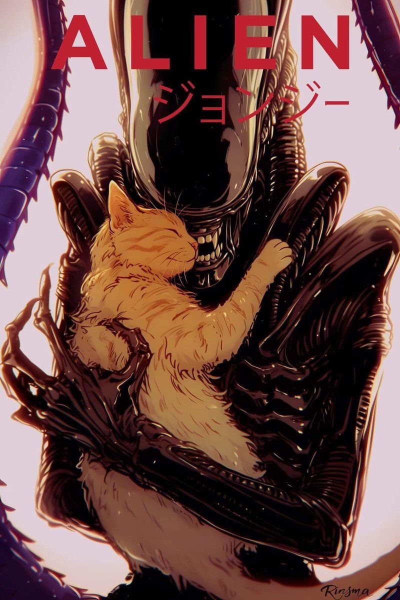 hauntedreigns's tweet image. Alien I &amp;amp; Jonesy cover design concept
(c) Rinsmart