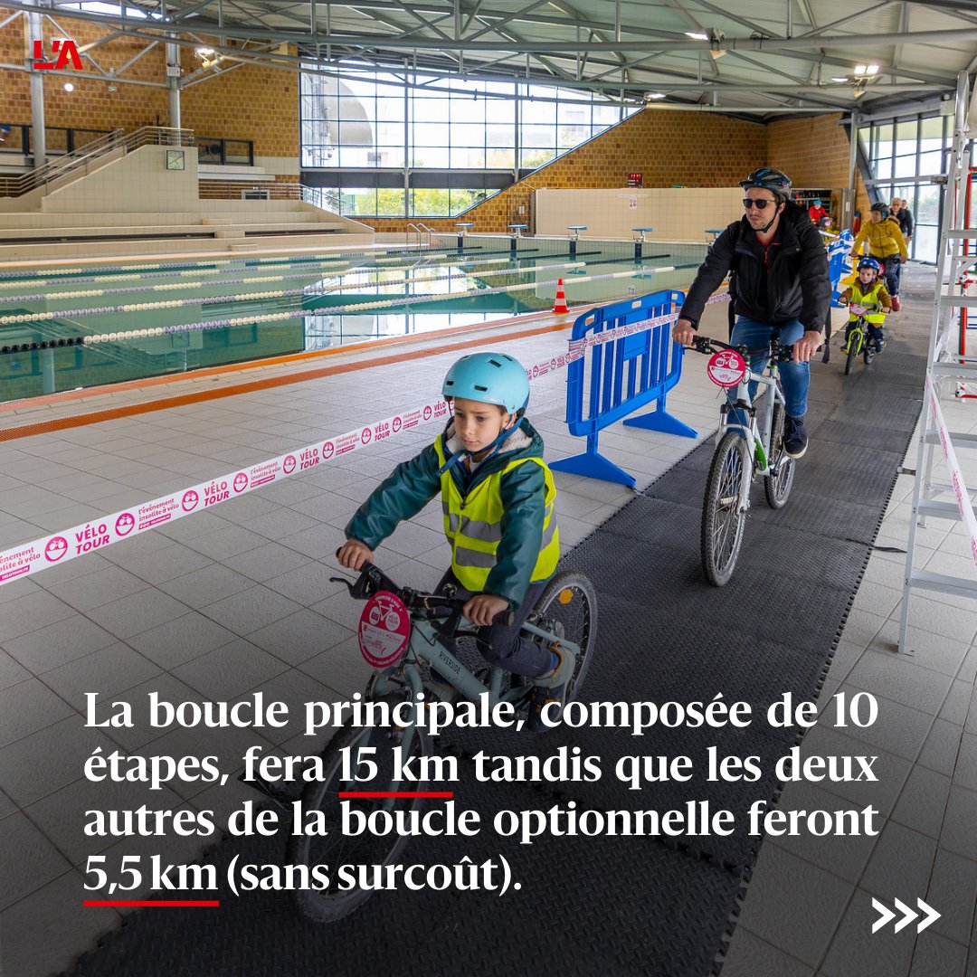 lalsace's tweet photo. Le 23 juin, #velotour débarque à #colmar. La balade à vélo dans des lieux insolites comprendra 12 étapes, dont les dernières ont été annoncées ce 23 mai. Parmi elles, des passages à l’intérieur même de la mairie, du collège Saint-André ou de la piscine Aqualia. #alsace https://t.co/lSMKlNKg3E
