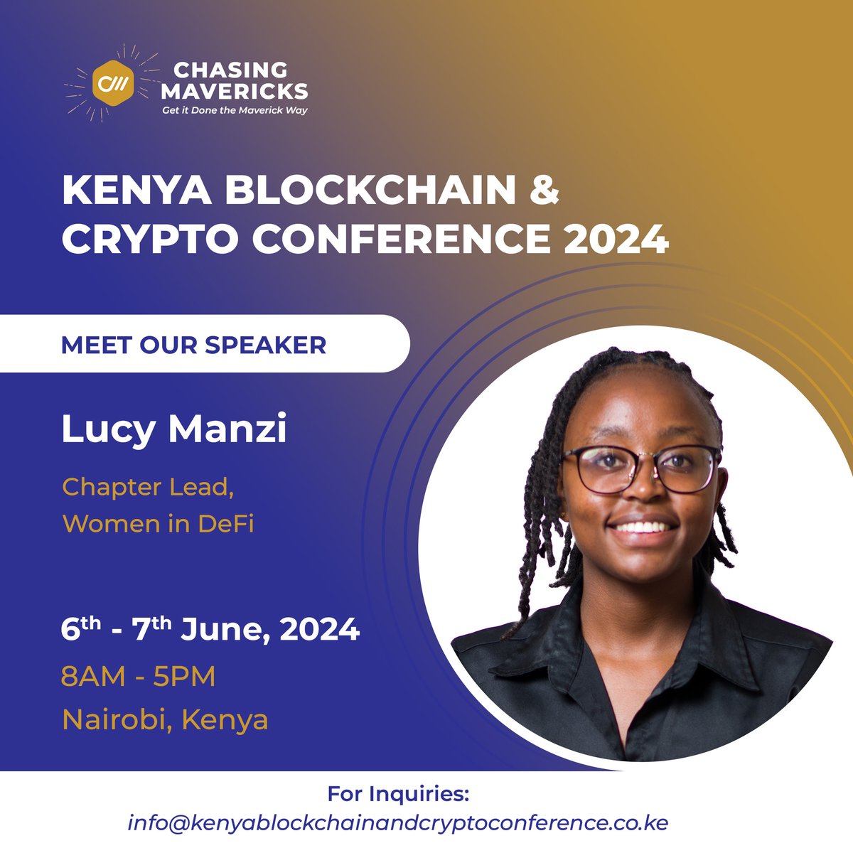 We are excited to announce Lucy Manzi, Chapter Lead, Nairobi at  @women_in_defi, joining our panel discussion on Why Stablecoins Matter.  @Manzi_wa_Sats brings more than just expertise. As a seasoned DeFi  researcher and