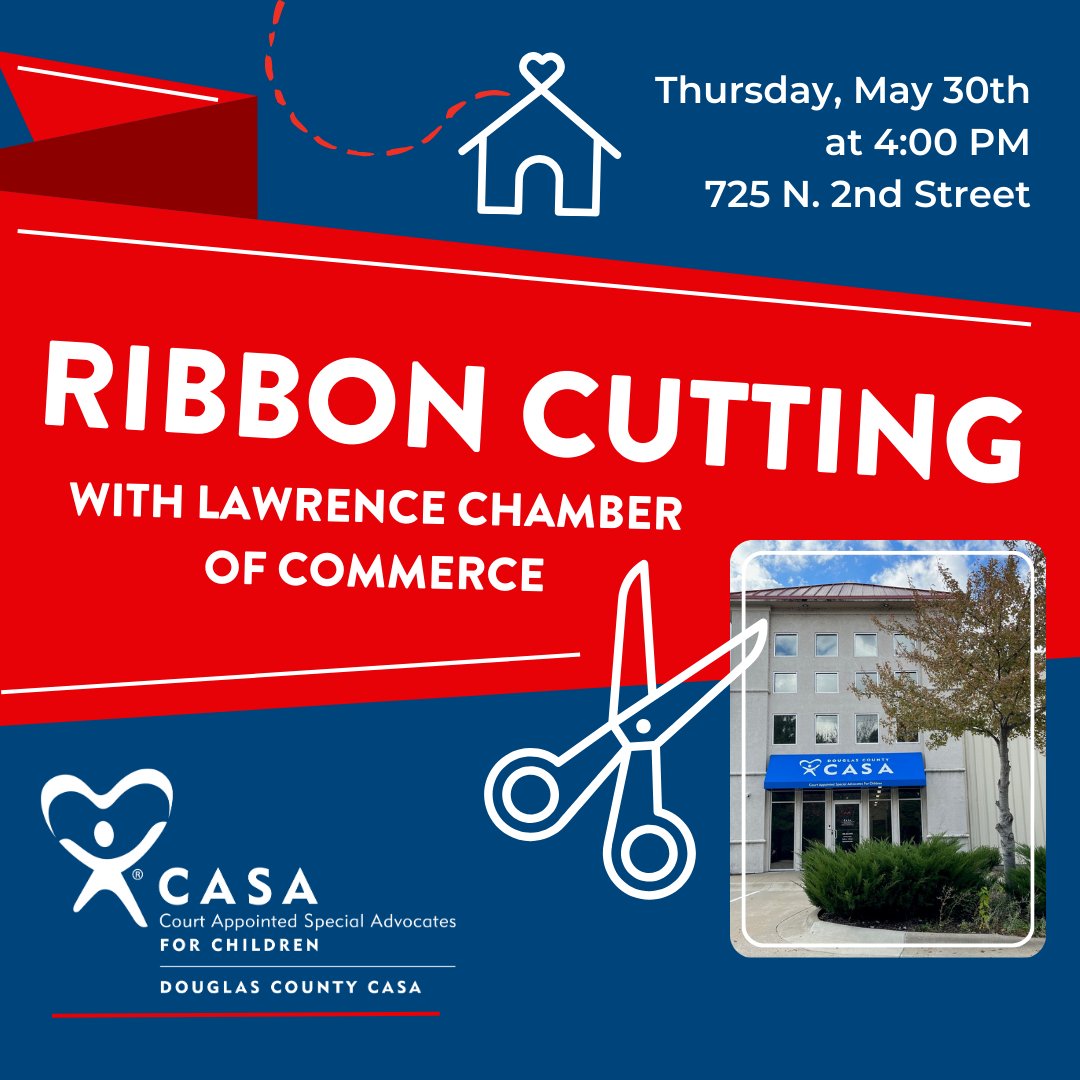 Today's the day! Join us for our ribbon-cutting. ✂️🎉 Come see our new space at 725 N. 2nd Street, Suite M at 4:00 p.m. this afternoon - we look forward to giving you a tour!