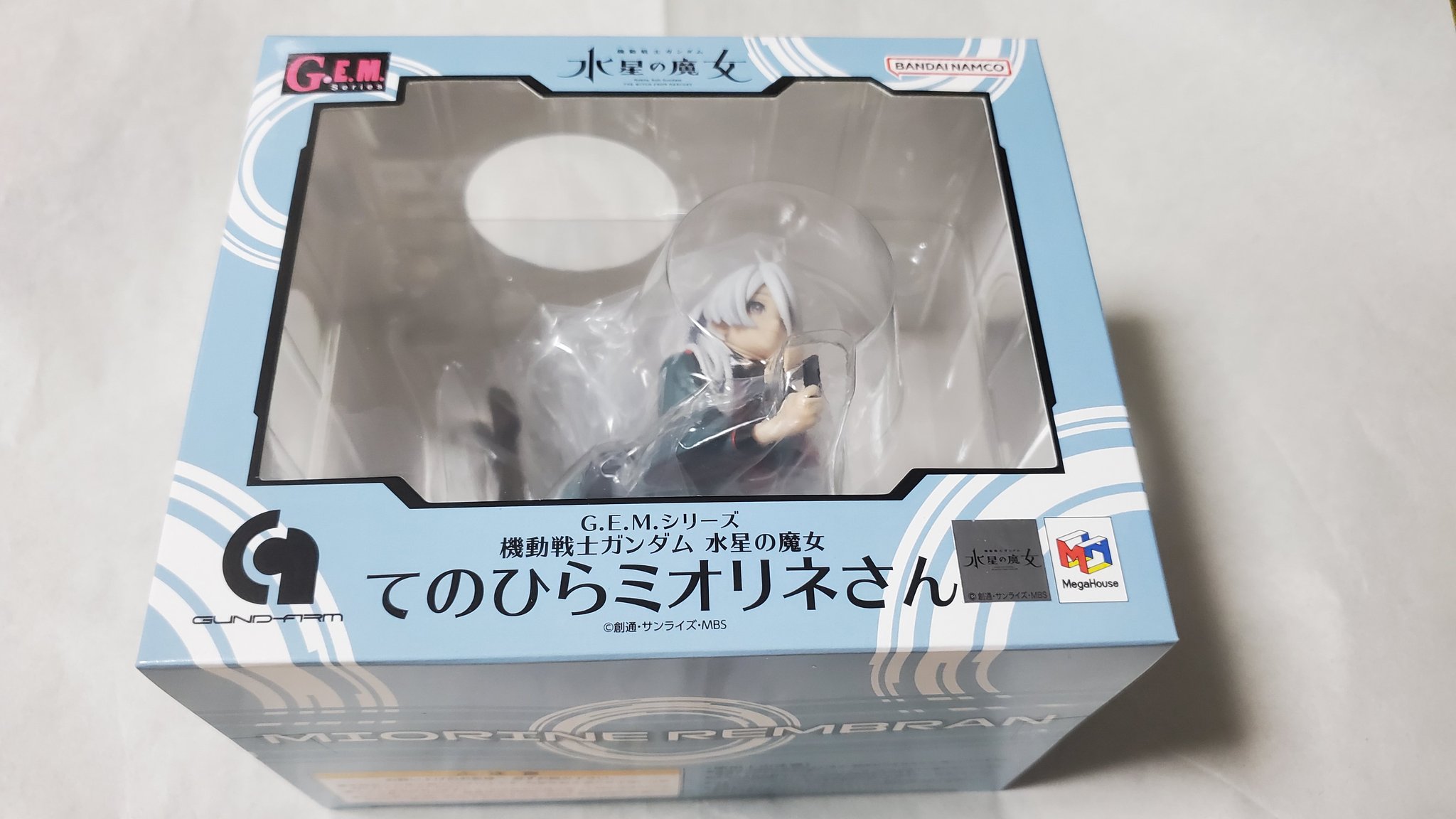 手のひらミオリネ 特別企画】【あみあみ展示撮り下ろし】机の側に飾りたい