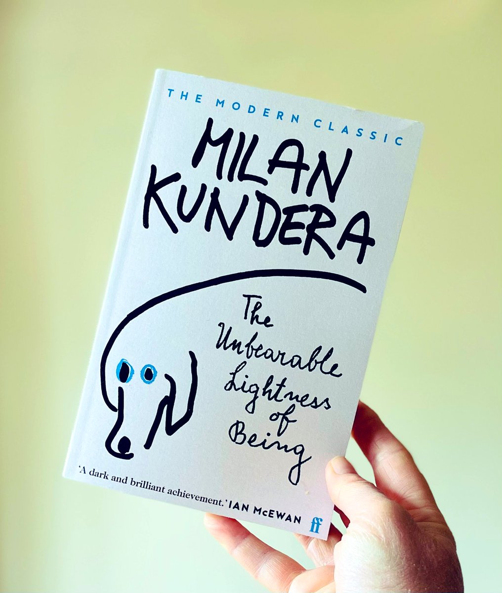 Thank you very much to @ArabellaWatkiss and @FaberBooks for my 40th anniversary edition of the modern classic #TheUnbearableLightnessofBeing by #MilanKundera I have never read it, so am intrigued to find out more!