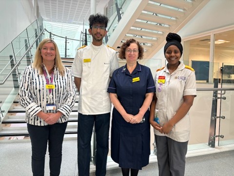 Thank you to our wonderful students from @BCUHELS @UCBofficial who talked at our Public Board about their experiences of being a student @uhbtrust on one of our Learner Led Environments. Haris and Rita - you were fabulous! @dameyveb @rita_taps @UHB_SoN @MargaretGarbet6