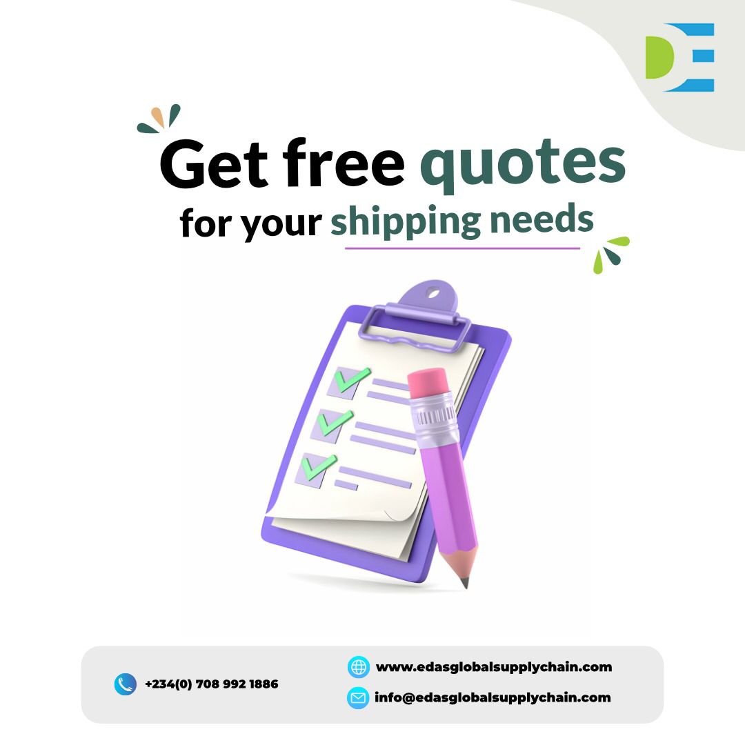 edas_ltd's tweet photo. Send your enquiries to info@edasglobalsupplychain.com

Call +2347089921886

#supplychain
#logistics
#distribution
#procurement https://t.co/2gEVFykhLc