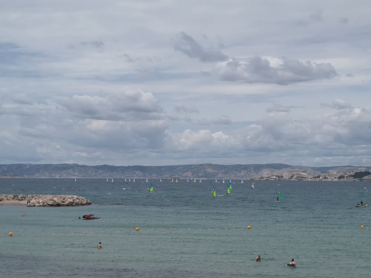 Salutations de Pointe Rouge 👋
#Marseille 💙 @MaRegionSud
#sansfiltre