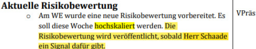 Nun wissen wir auch, wer den Auftrag zum hochskalieren gegeben hat. Laut dem RKI war es der damalige Vizepräsident und heutige Präsident, Lars Schaade. #RKIProtokolle #RKIFiles
rki.de/DE/Content/Inf…