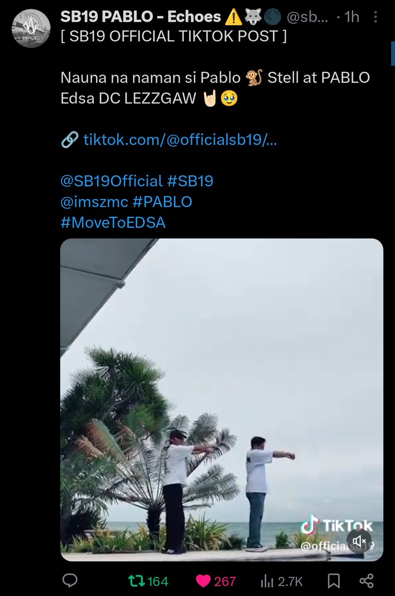 Alohaecila's tweet photo. Yiiiiee hart hart rawrrr rawrr ππ
@SB19Official #SB19
@stellajero_ @imszmc
#SB19_STELL #SB19_PABLO
#MoveToEDSA https://t.co/M93bXIKwOm