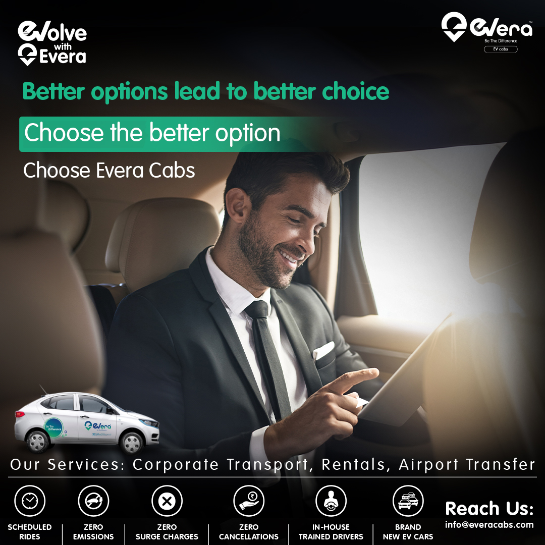 Be better. Choose better.

@everacabs

#everacabs #EveraCabs #sustainability #ecofriendly #betterworld #airportcommute
