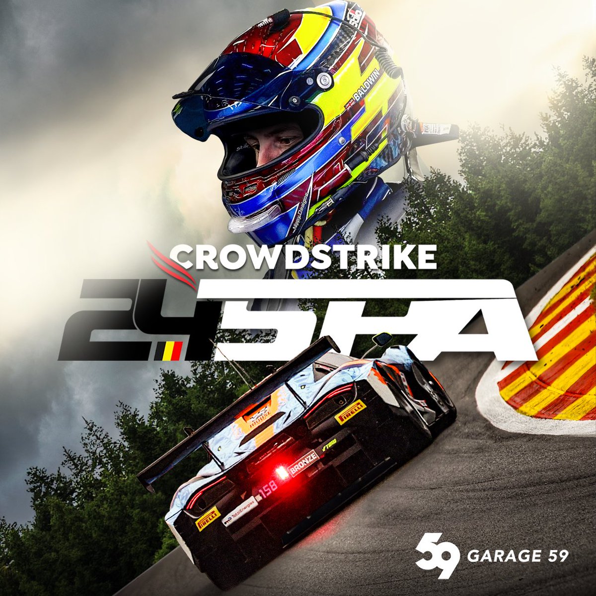 Excited to announce that I’ll be returning to the 24 Hours of Spa😊

Thank you to <a href="/Garage_59/">Garage 59</a> for this opportunity. Let’s get it👊
