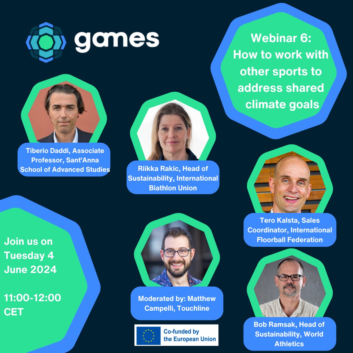 SusReport's tweet image. Want to learn how sports as diverse as athletics, biathlon and floorball can work together to address #climate goals?

Then come and join us next Tuesday: events.teams.microsoft.com/event/ca15a6dd…