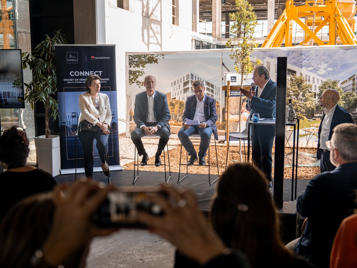 SOGEPROM (@sogeprom) on Twitter photo Retour sur la plantation du 1er arbre de Connect, futur siège de la #CPAM de la Gironde:
🚉Requalification urbaine / transformation d’anciennes voies ferroviaires.
🏢21 000m² de bonne qualité de vie au travail.
🌳1 500m² alloués à la préservation d'espèces animales et végétales. Retour sur la plantation du 1er arbre de Connect, futur siège de la #CPAM de la Gironde:
🚉Requalification urbaine / transformation d’anciennes voies ferroviaires.
🏢21 000m² de bonne qualité de vie au travail.
🌳1 500m² alloués à la préservation d'espèces animales et végétales.