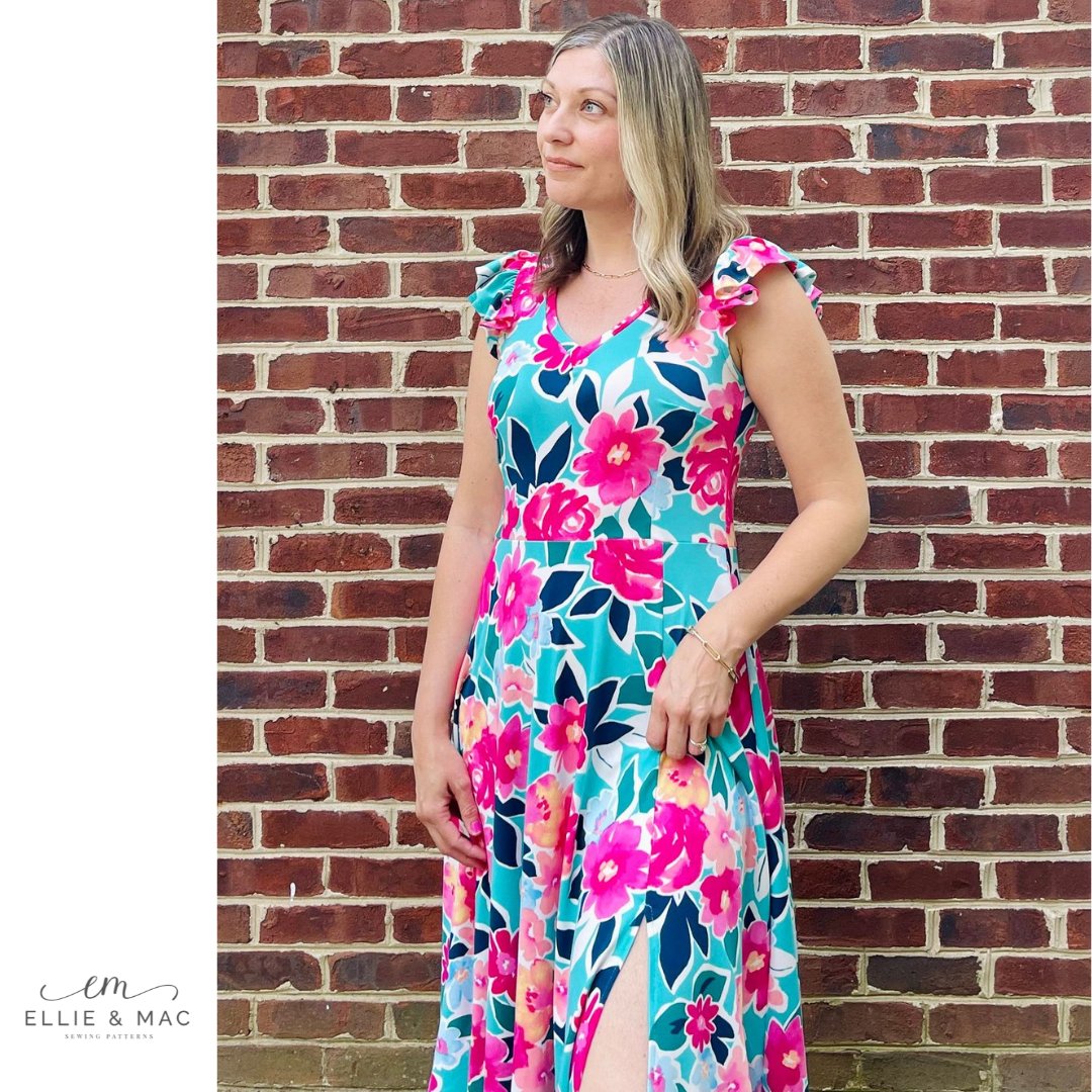 Ellieandmac's tweet photo. 😍Sneaky Peeky! Here's a first look at this beautiful new pattern that will be releasing Monday. We think it will fit perfectly into your summer wardrobe.❤️

#ellieandmac #ellieandmacpatterns #patternsneakpeek #newsewingpattern #newpdfpattern #newdresspattern #vnecksewingpattern https://t.co/2vh5ZOwzYX