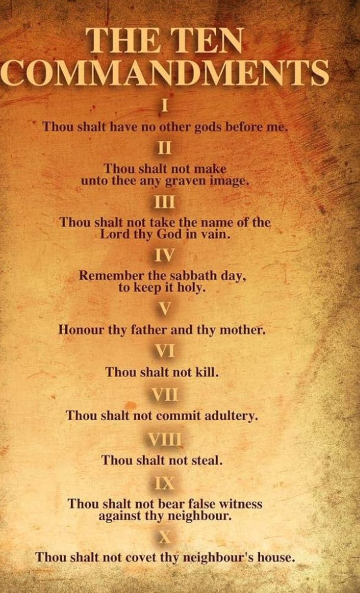 Tamerabdalftah2's tweet photo. @EretzIsrael Small reminder of your 10 commandments in case no one told you about before…… how many have you broken already! https://t.co/szibqp2nmM