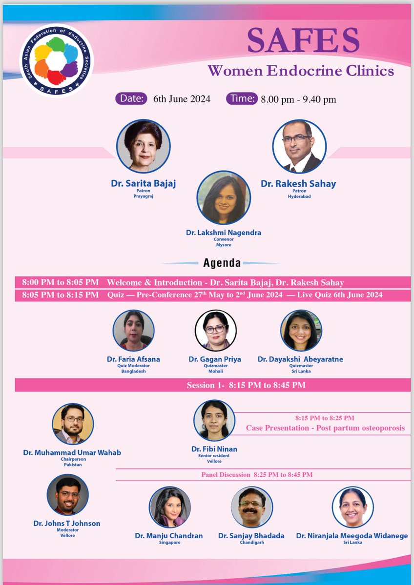 South Asian Federation of Endocrine Societies tweet media