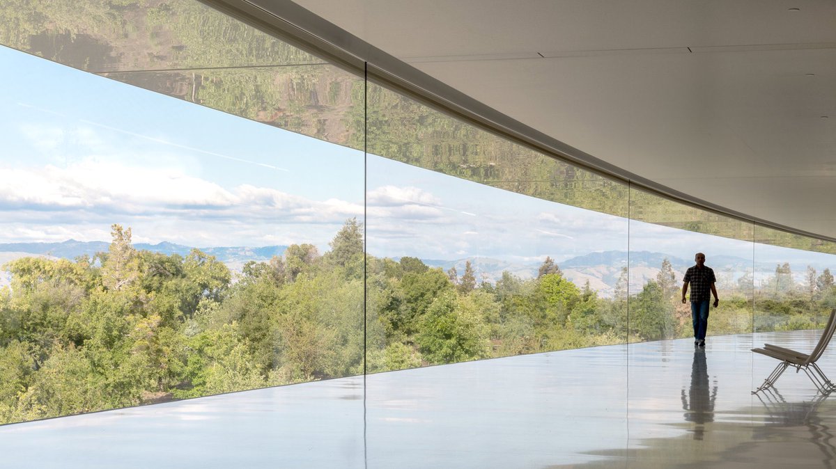 The architecture of Apple Park is top tier